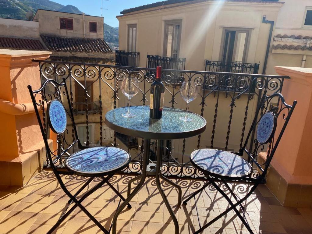 Ferienwohnung La Terrazza Sul Corso Cefalù Exterior foto